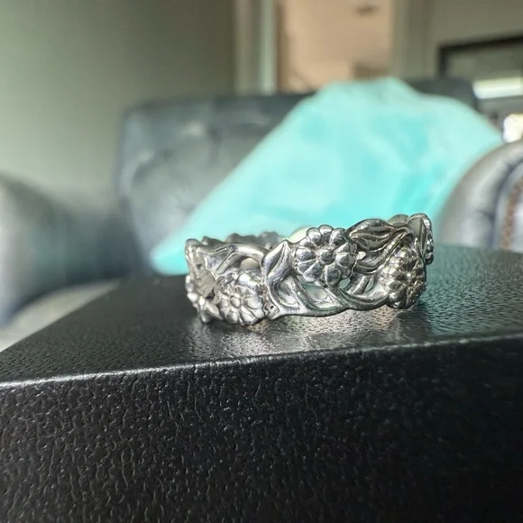 Artcarved brand vintage rare 14k, Ruby, SS and Gold Heart Ring size 6 - Picture 7 of 15